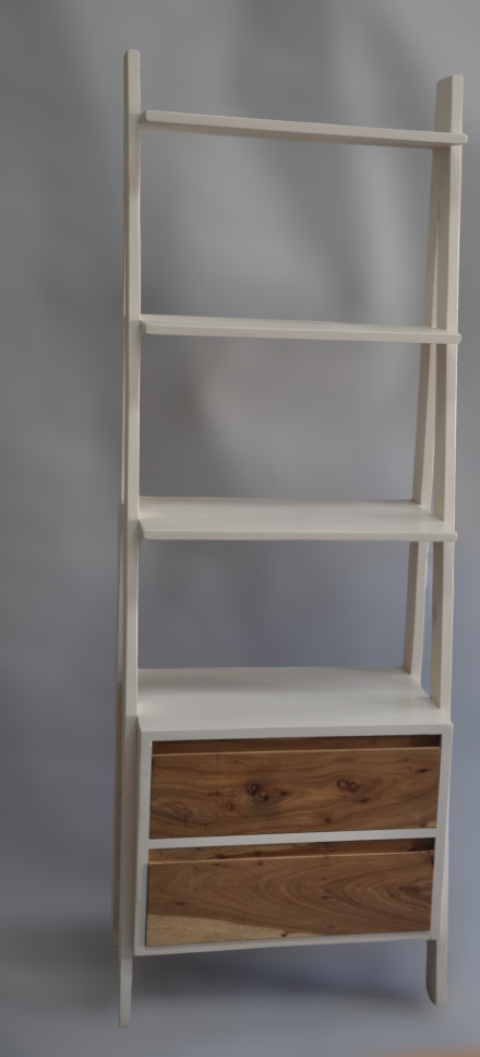 Laddershelf (blackwood drawers)