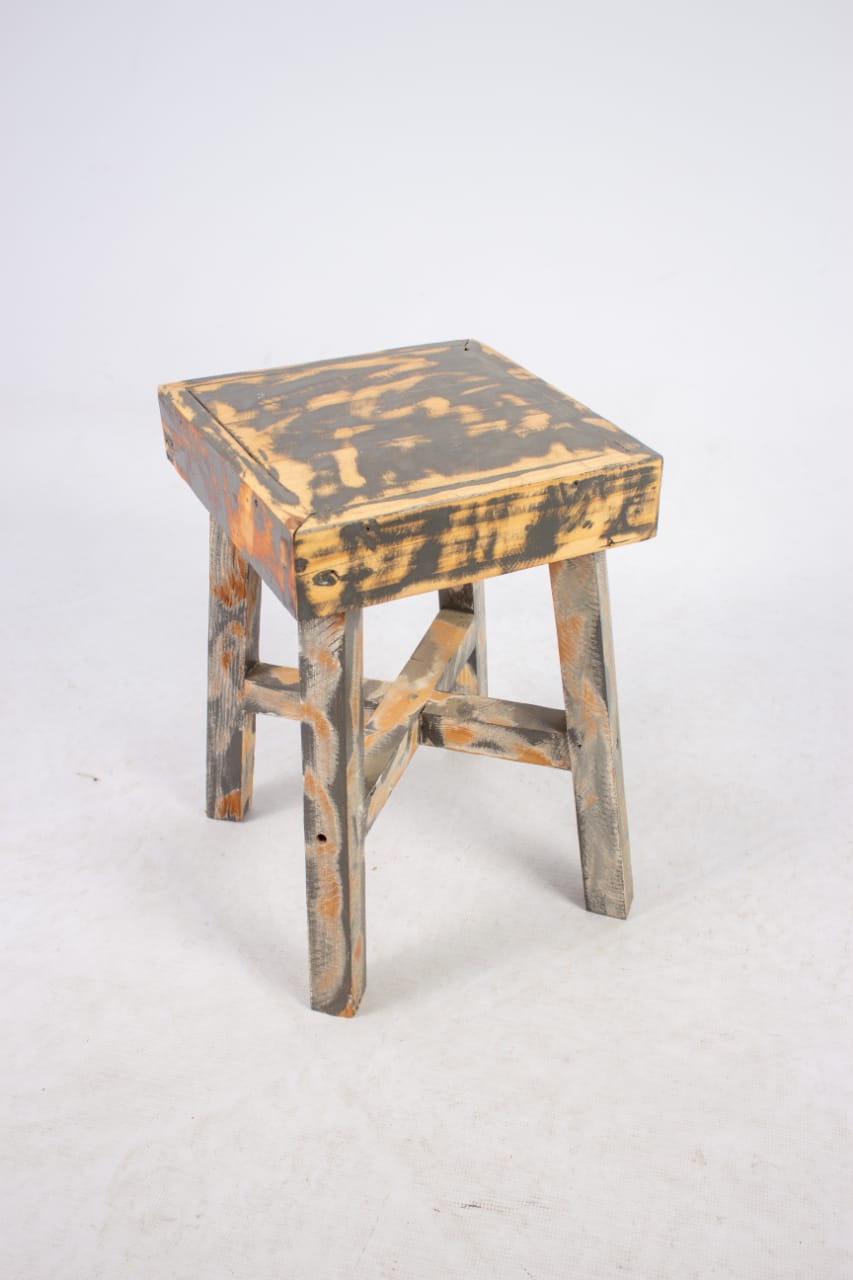 Rustic stool