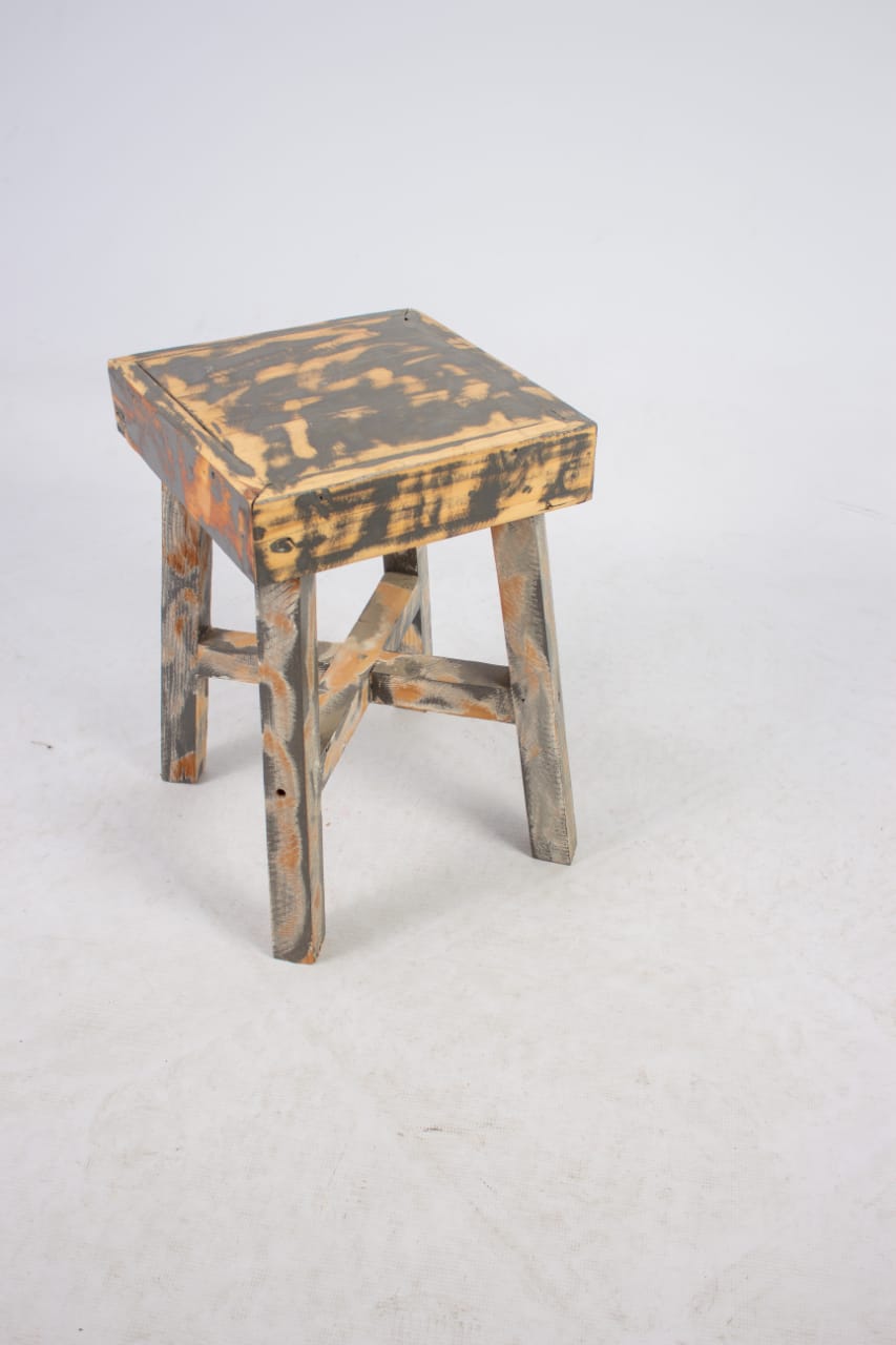 Rustic stool
